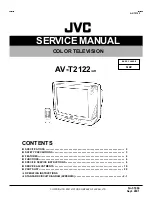 JVC AV-T2122 Service Manual предпросмотр