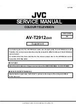 JVC AV-T2912/ZAR Service Manual предпросмотр