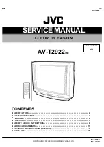 Предварительный просмотр 19 страницы JVC AV-T2912/ZAR Service Manual