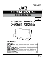 JVC AV24WT5EIS Service Manual preview