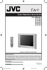 JVC AV27F485 - Flat Stereo Television User Manual предпросмотр