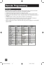 Preview for 20 page of JVC AV27F485 - Flat Stereo Television User Manual