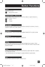 Preview for 41 page of JVC AV27F485 - Flat Stereo Television User Manual