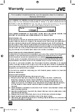 Preview for 48 page of JVC AV27F485 - Flat Stereo Television User Manual