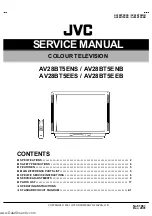 JVC AV28BT5EEB Service Manual preview