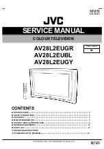 Предварительный просмотр 1 страницы JVC AV28L2EUBL Service Manual