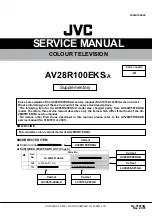 Предварительный просмотр 1 страницы JVC AV28R100EKS Service Manual