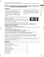 Предварительный просмотр 3 страницы JVC AV28T20EP Instructions Manual