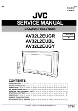 Предварительный просмотр 1 страницы JVC AV32L2EUBL Service Manual