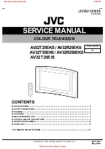 JVC AV32R250EKS Service Manual предпросмотр