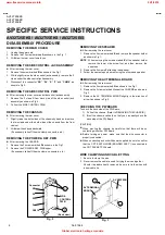 Предварительный просмотр 6 страницы JVC AV32R250EKS Service Manual