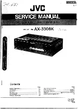 Preview for 1 page of JVC AX-330BK Service Manual