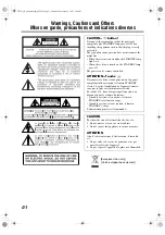 Предварительный просмотр 2 страницы JVC AX-THL1 Instructions Manual