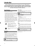 Предварительный просмотр 4 страницы JVC AX-UXG6 Instructions Manual