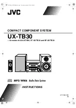 JVC AX-UXTB30 Instructions Manual предпросмотр