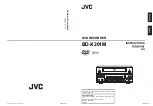 Preview for 1 page of JVC BD-X201M Instructions Manual