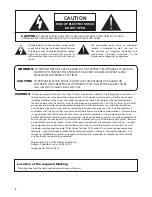 Preview for 4 page of JVC BlackCrystal BC50R User Manual