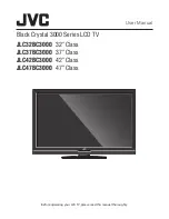 JVC BlackCrystal JLC-32BC3000 User Manual предпросмотр