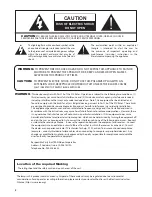 Preview for 4 page of JVC BlackCrystal JLE42BC3500 User Manual