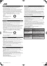 Preview for 2 page of JVC BN-VC296G Quick Start Manual