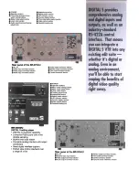 Preview for 4 page of JVC BR-D750U - D-9 Editing Recorder Specifications