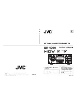 Preview for 1 page of JVC BR-HD50 Instruction Manual