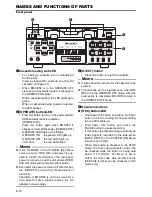 Preview for 14 page of JVC BR-HD50U - Compact HDV/DV Format Video Recorder Instruction Manual