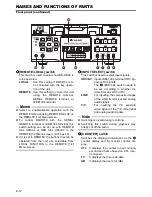 Preview for 16 page of JVC BR-HD50U - Compact HDV/DV Format Video Recorder Instruction Manual