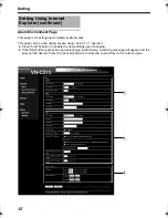 Предварительный просмотр 48 страницы JVC C215V4U - Network Camera Instructions Manual