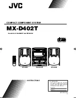 JVC CA-D402T Instructions Manual предпросмотр