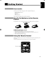 Предварительный просмотр 7 страницы JVC /CA-D451TR Instructions Manual