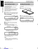 Preview for 24 page of JVC CA-DD3 Instructions Manual