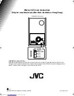 Preview for 146 page of JVC CA-DD3 Instructions Manual