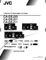 Предварительный просмотр 53 страницы JVC CA-DXJ11 Instructions Manual