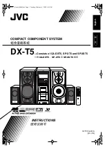 JVC CA-DXT5 Instructions Manual preview