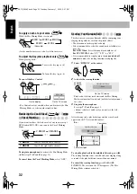 Preview for 36 page of JVC CA-DXT5 Instructions Manual