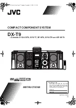 Предварительный просмотр 1 страницы JVC CA-DXT9 Instructions Manual