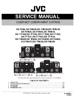 JVC CA-DXT99 Service Manual предпросмотр