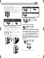 Предварительный просмотр 15 страницы JVC CA-DXU10 Instructions Manual