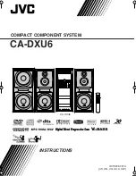 Предварительный просмотр 53 страницы JVC CA-DXU10 Instructions Manual