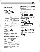 Предварительный просмотр 19 страницы JVC CA-DXU20 Instructions Manual