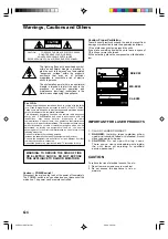 Предварительный просмотр 2 страницы JVC CA-EX90 Instructions Manual