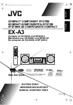 Предварительный просмотр 1 страницы JVC CA-EXA3 (German) Instructions Manual