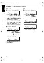 Предварительный просмотр 32 страницы JVC CA-EXA3 (German) Instructions Manual