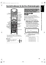 Предварительный просмотр 39 страницы JVC CA-EXA3 (German) Instructions Manual