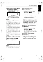 Предварительный просмотр 57 страницы JVC CA-EXA3 (German) Instructions Manual