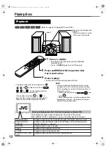 Предварительный просмотр 16 страницы JVC CA-EXA5 Instructions Manual