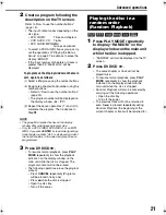 Предварительный просмотр 23 страницы JVC CA-EXD11 Instructions Manual