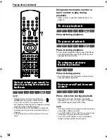 Preview for 18 page of JVC CA-EXD5 Instructions Manual