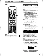 Preview for 31 page of JVC CA-EXD5 Instructions Manual